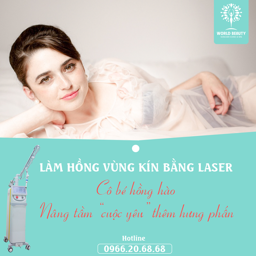 LÀM HỒNG NHANH CHÓNG, KHÔNG PHẪU THUẬT LASER 3D FOCUS