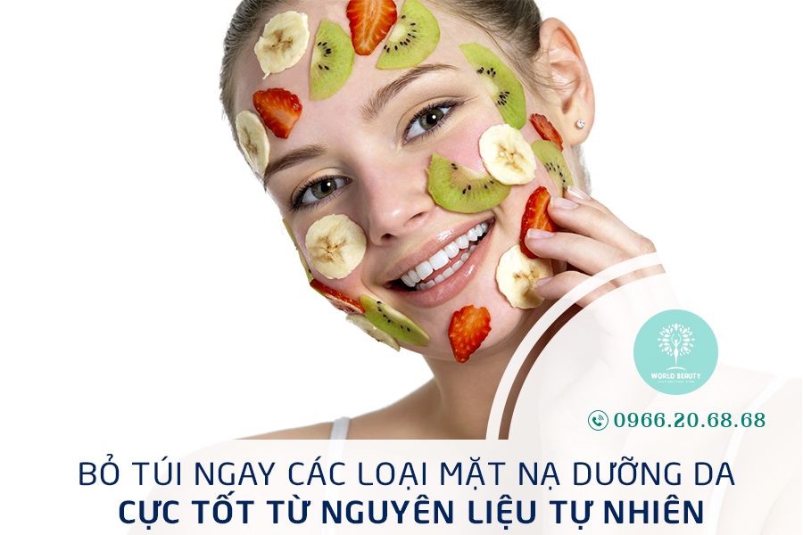 BỎ TÚI NGAY CÁC LOẠI MẶT NẠ DƯỠNG DA CỰC TỐT TỪ NGUYÊN LIỆU TỰ NHIÊN