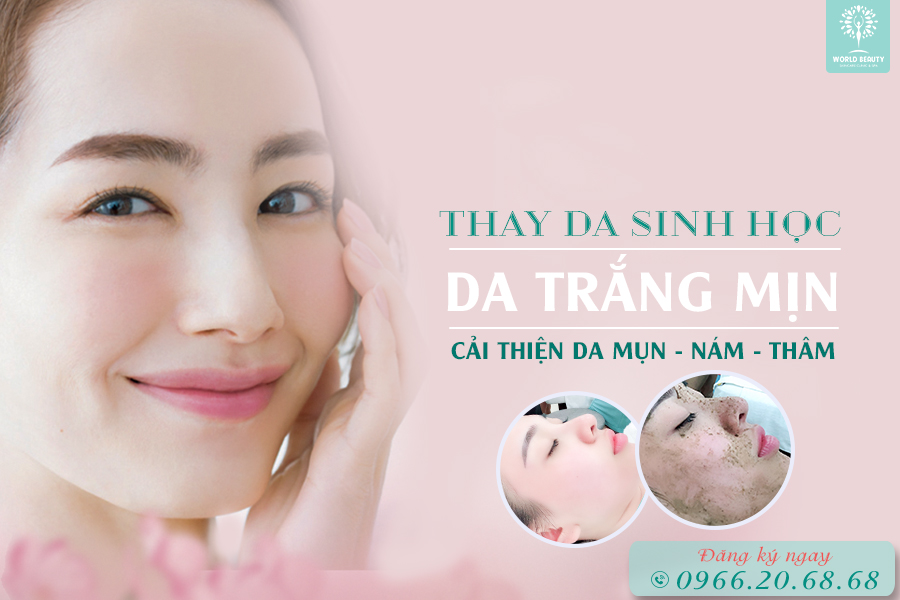 CÔNG NGHỆ THAY DA SINH HỌC