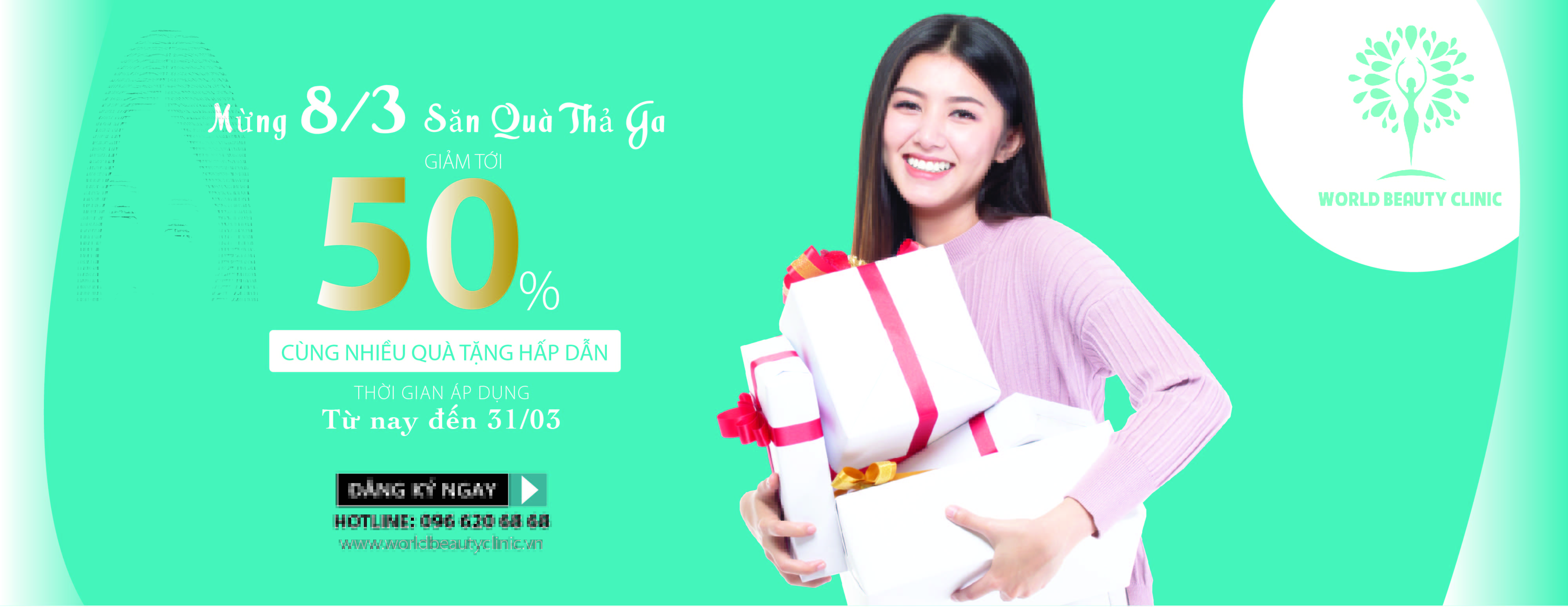 Mừng 8/3 – Săn Quà Thả Ga